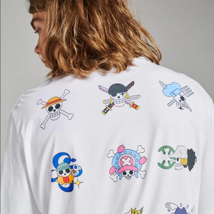 Light Layer Autumn coziness Dolly Noire T-shirt manica corta Mugiwara Tee ts135-ta-01 white