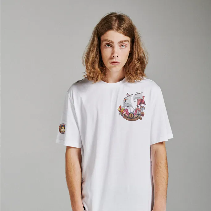 Dolly Noire T-shirt manica corta Mugiwara Tee ts135-ta-01 white Hypoallergenic Textile