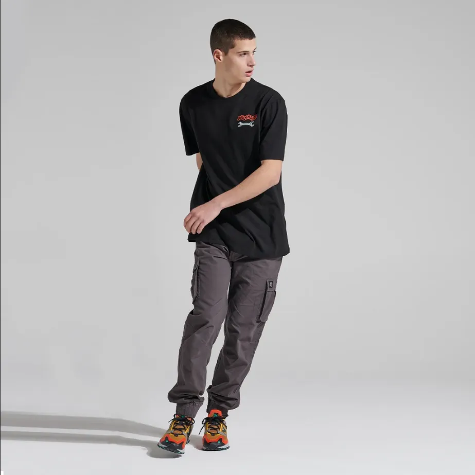 Dolly Noire T-shirt manica corta Salta Foss ts013-ta-01 black Elegant Detail