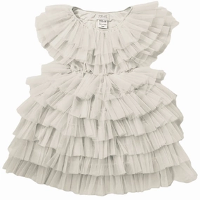 Dolly by Le Petit Cake Dress Whipped Cream White Bride Friend single wear