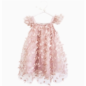 Urban Mood Dolly by Le Petit Tom Allover Butterflies Tutu Dress Pink