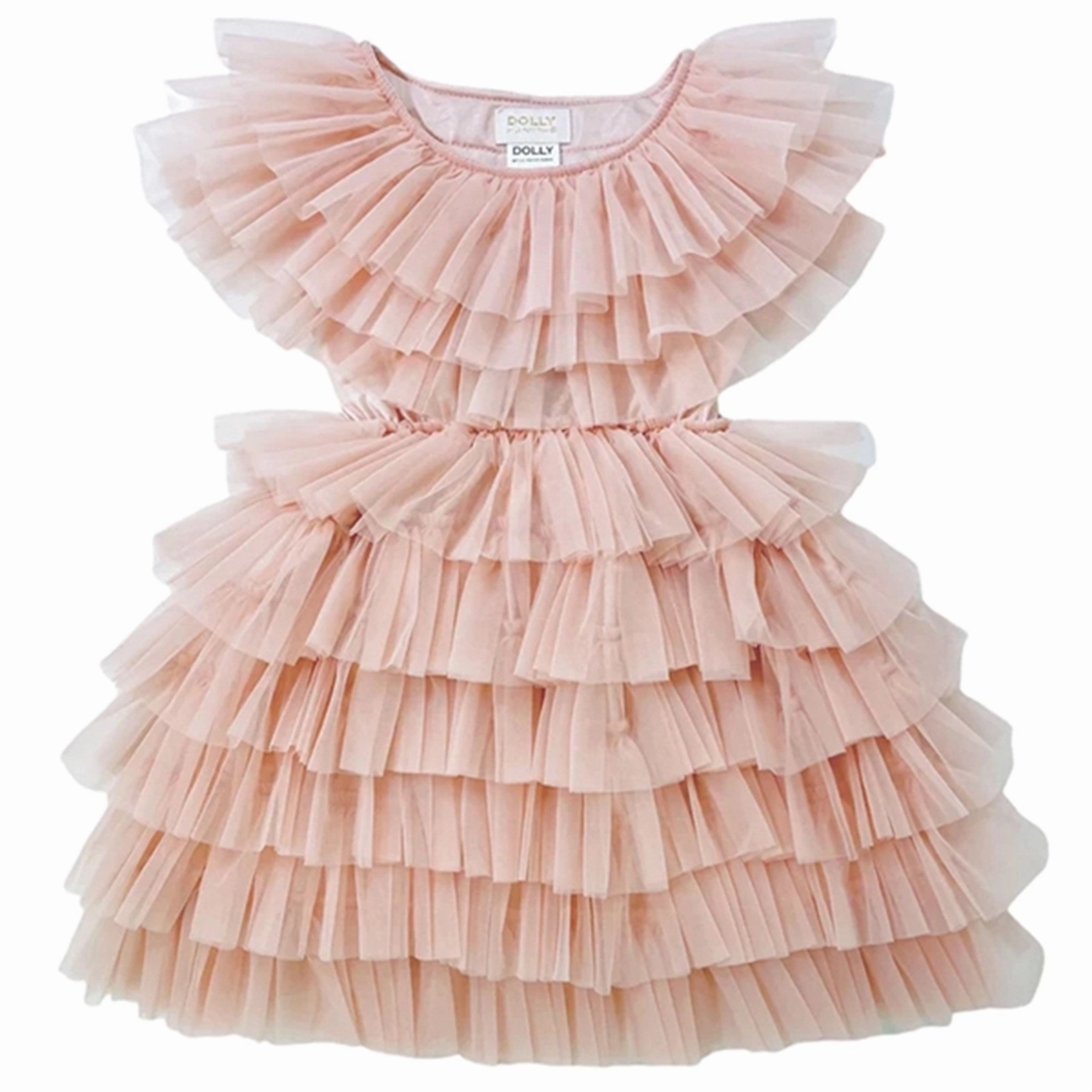 Minimal Motion Dolly By Le Petit Tom Dolly Delicious Cake Dress Ballet Pink