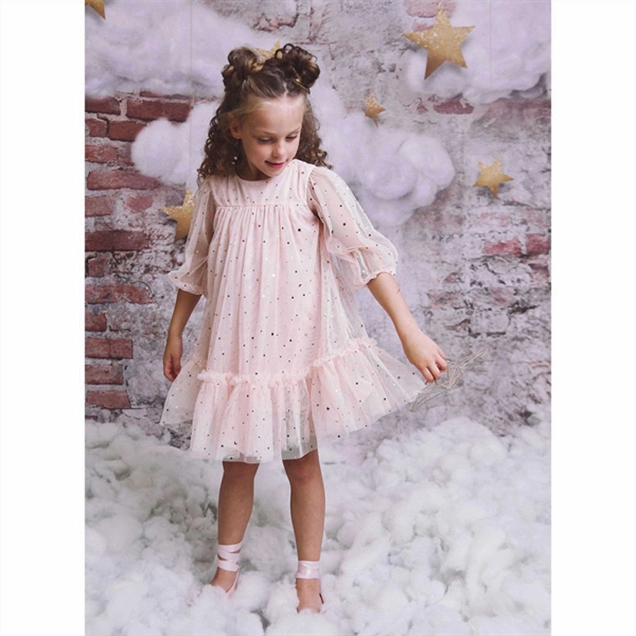 Dolly by Le Petit Tom Empress Tulle Dress Ballet Pink Casual Vibes