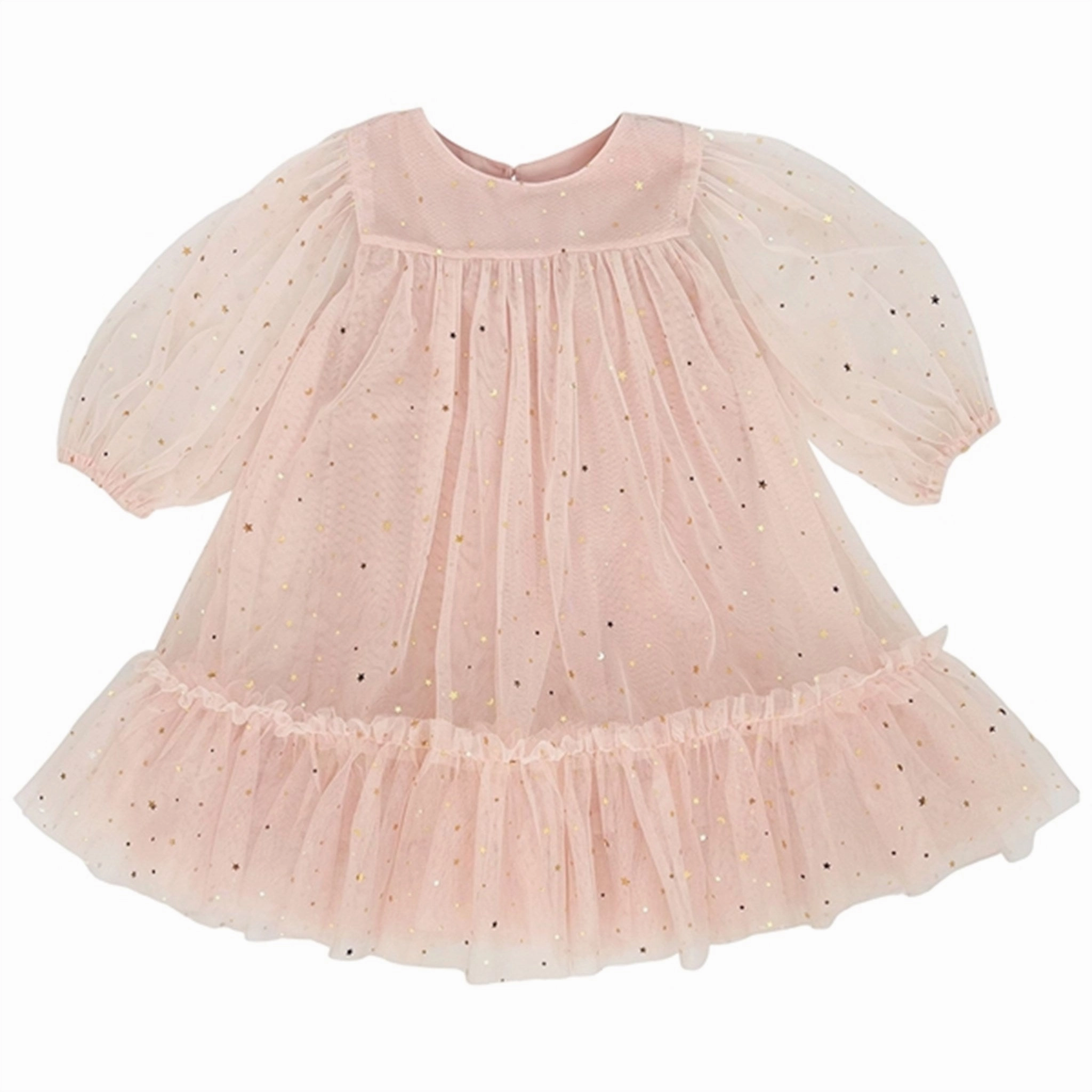 Dolly by Le Petit Tom Empress Tulle Dress Ballet Pink Texture Soft
