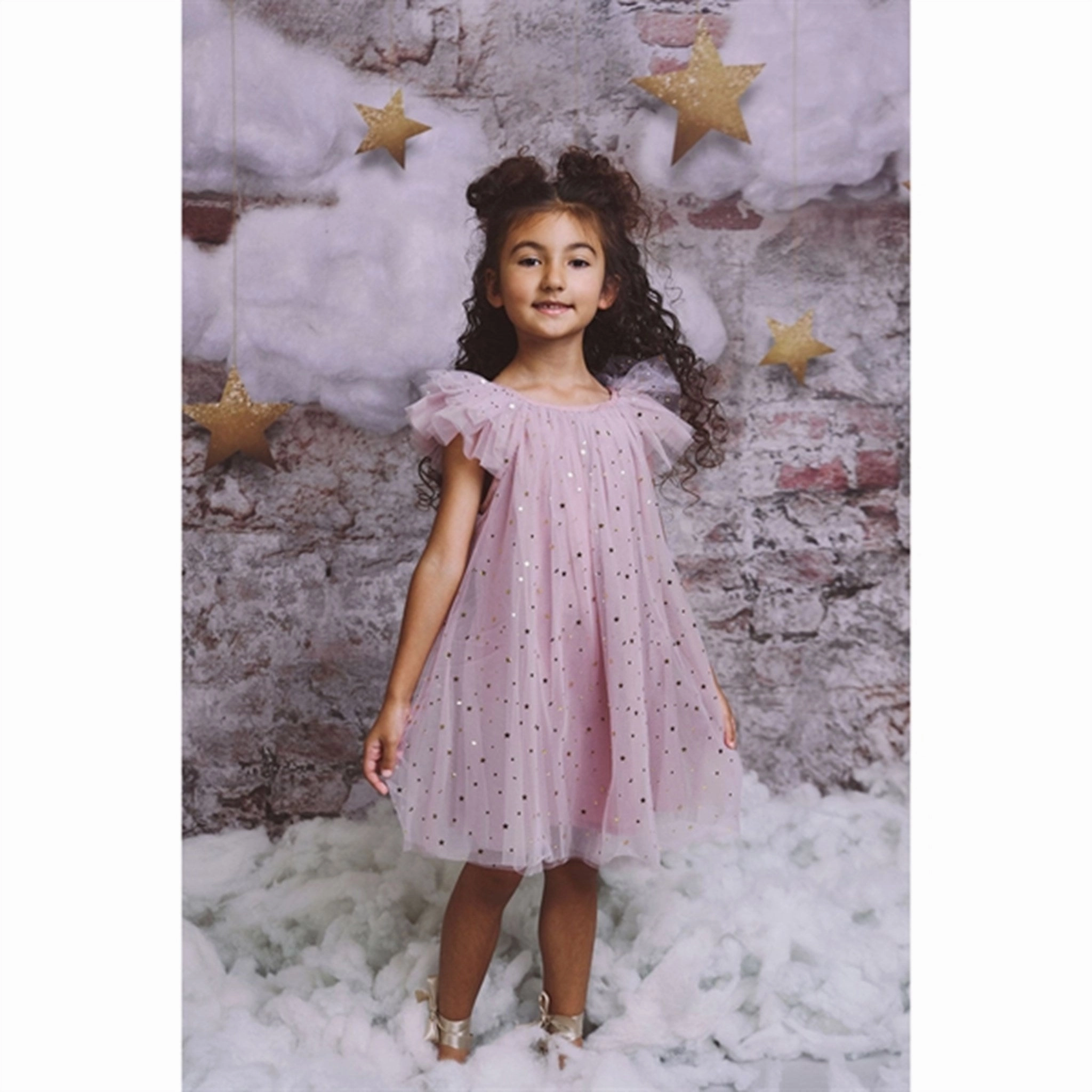Chill Fashion Easy to Wear Dolly by Le Petit Tom Fairy Tulle Dress Dusty Violet