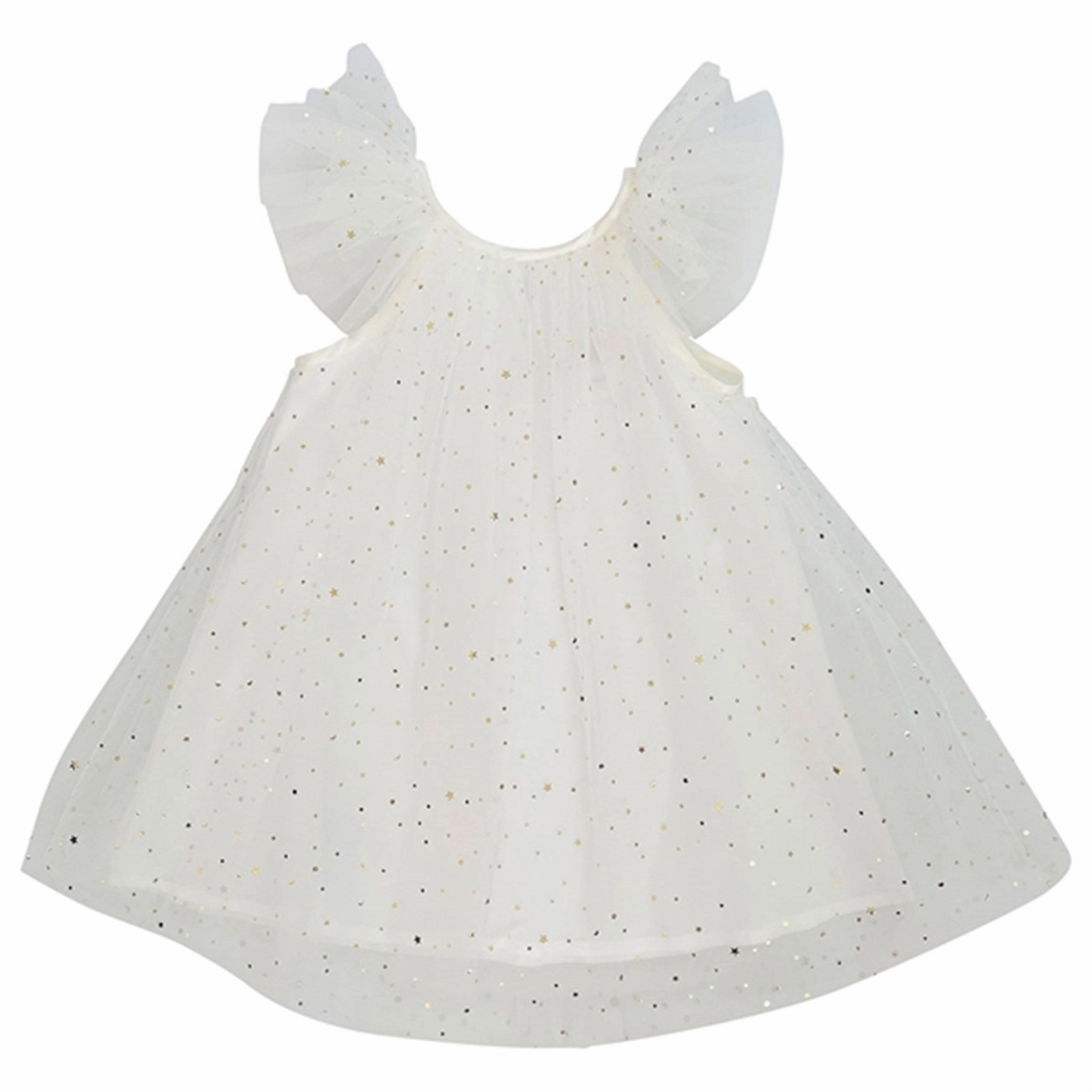Light Mood Dolly by Le Petit Tom Fairy Tulle Dress Off White