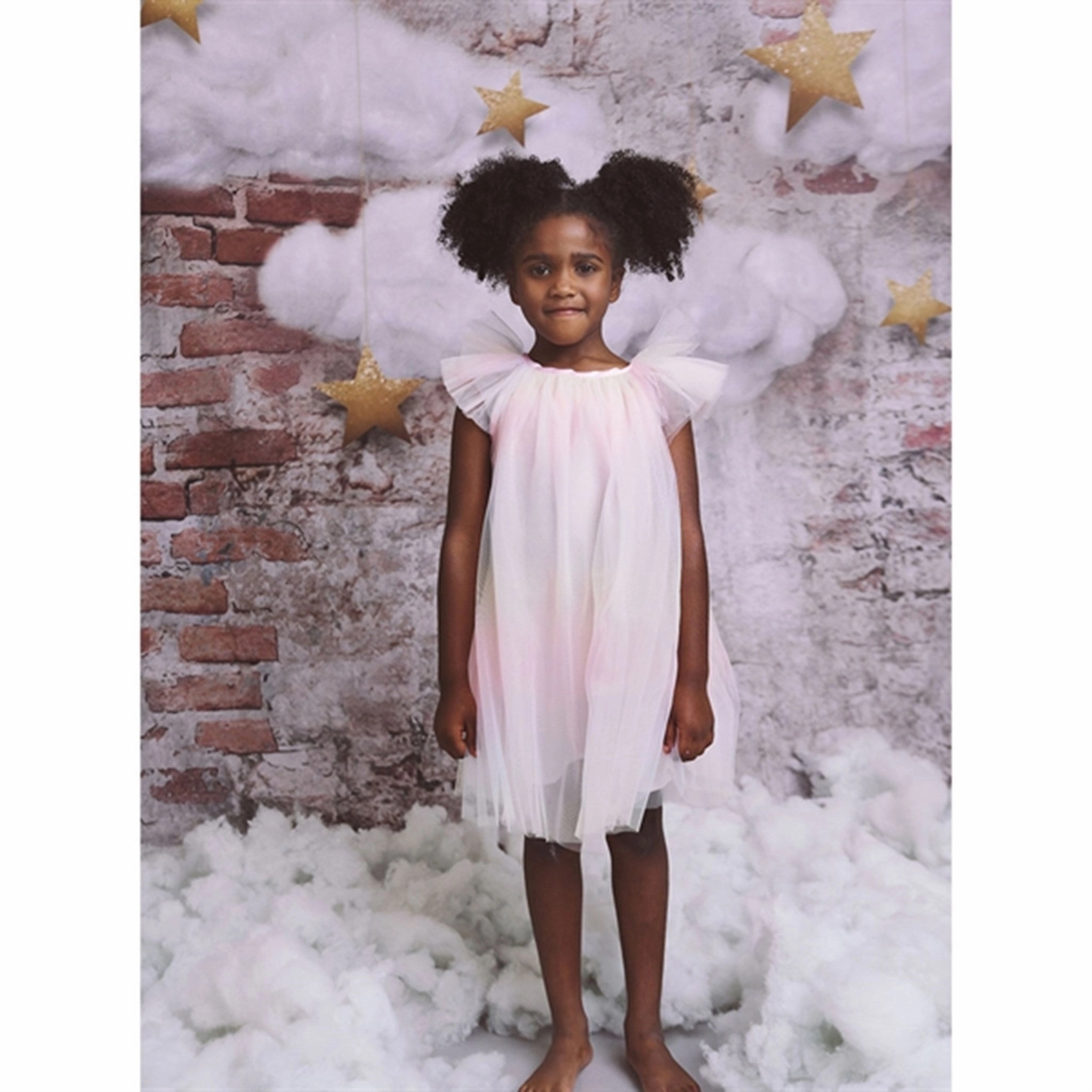 Chic Simplicity Perfect Shape Dolly by Le Petit Tom Fairy Tulle Dress Rainbow