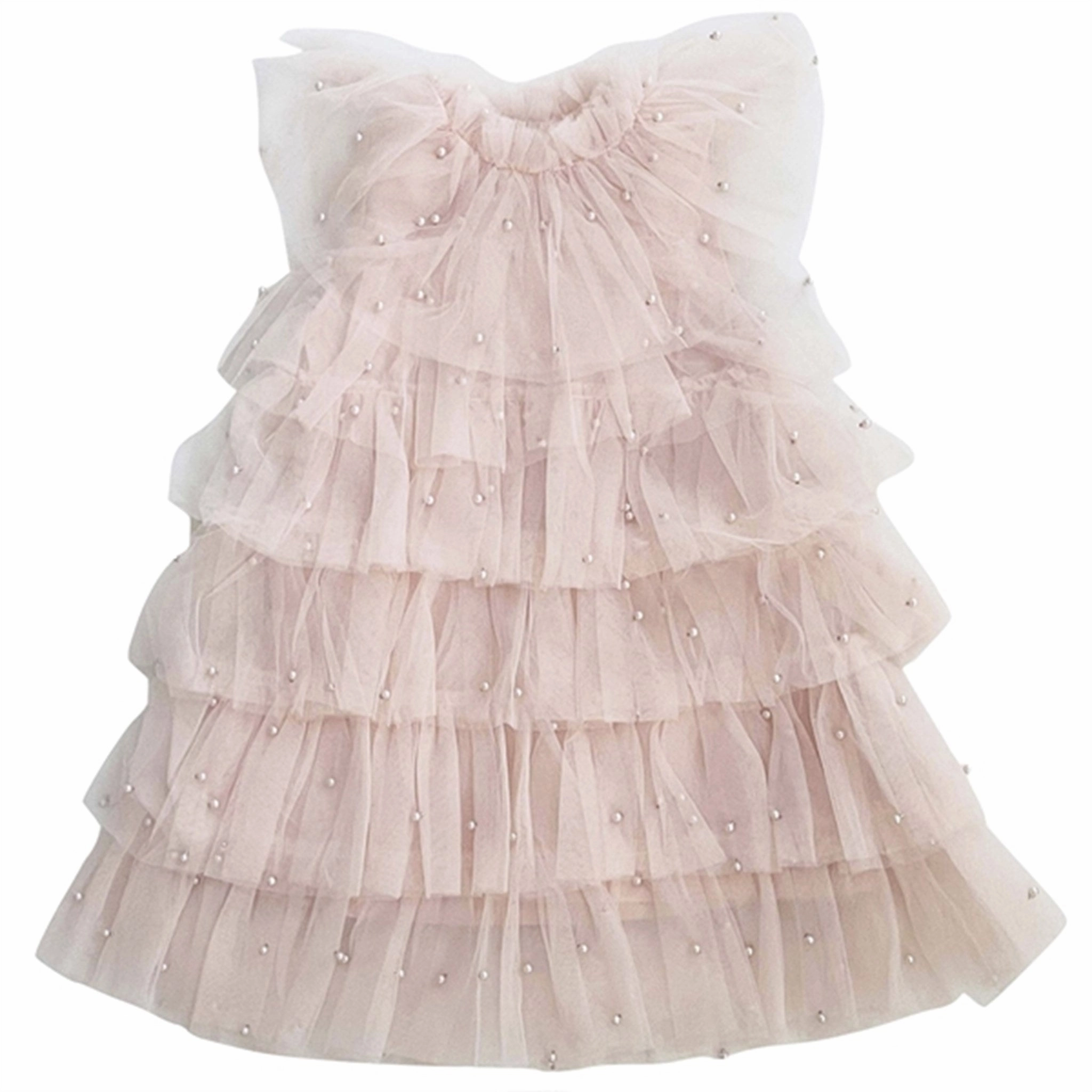 Versatile Wearable Dolly by Le Petit Tom Pearl Tutully Tiered Tulle Tuttu Dress Pink