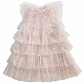 Versatile Wearable Dolly by Le Petit Tom Pearl Tutully Tiered Tulle Tuttu Dress Pink
