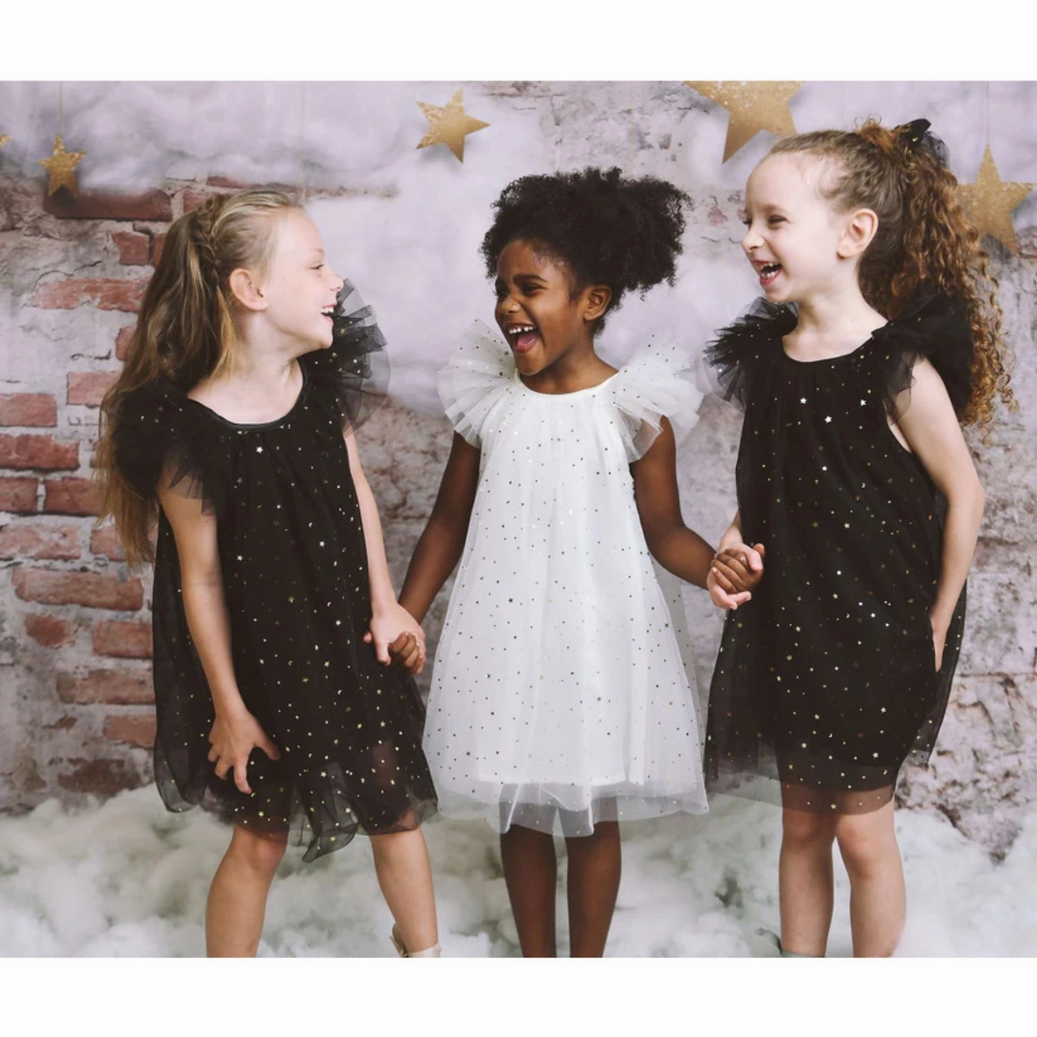 Dolly by Le Petit Tom Tulle Fairy Dress White Effortless weekend dress