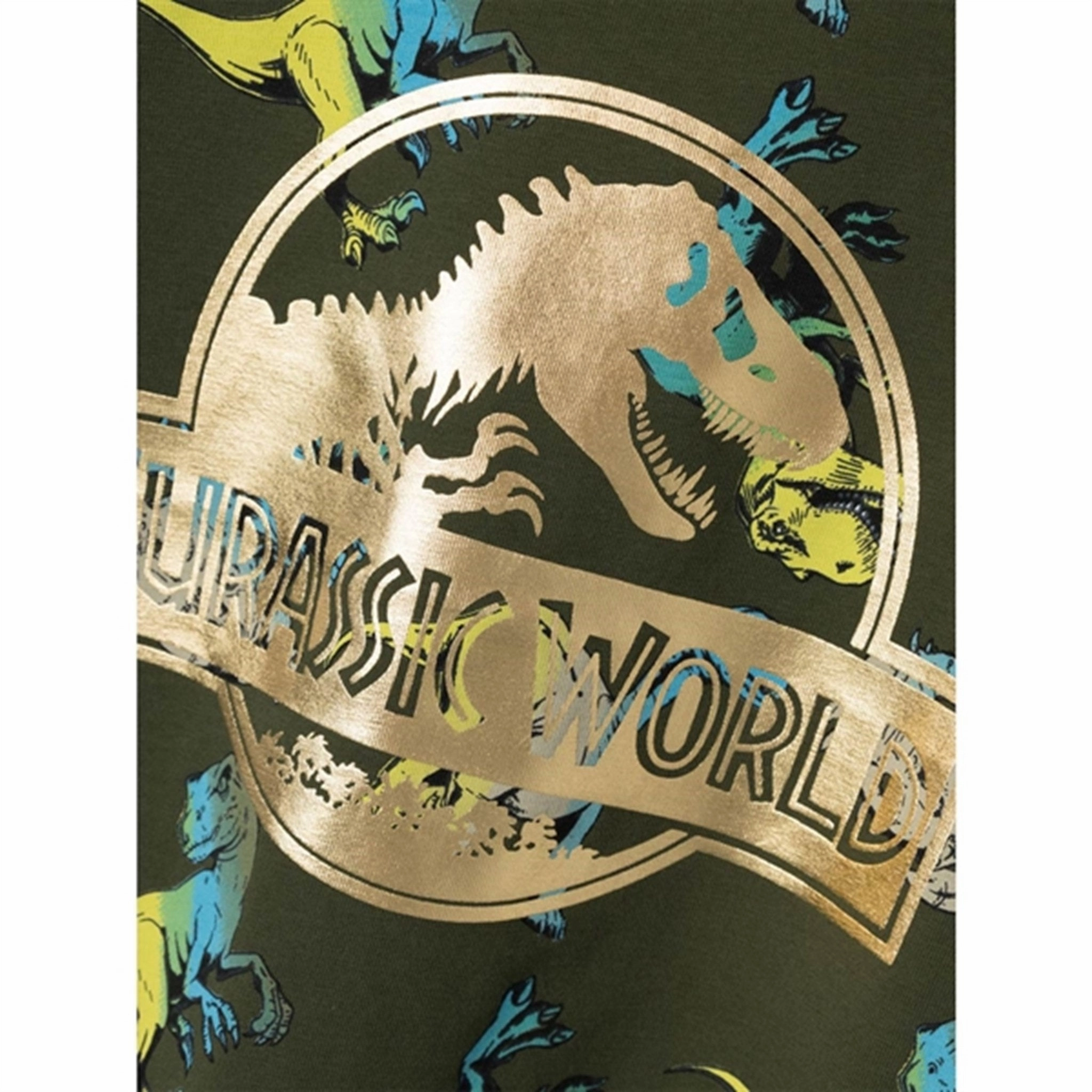Name it Rifle Green Julle Jurassic T-Shirt Easy Comfort QuickDry