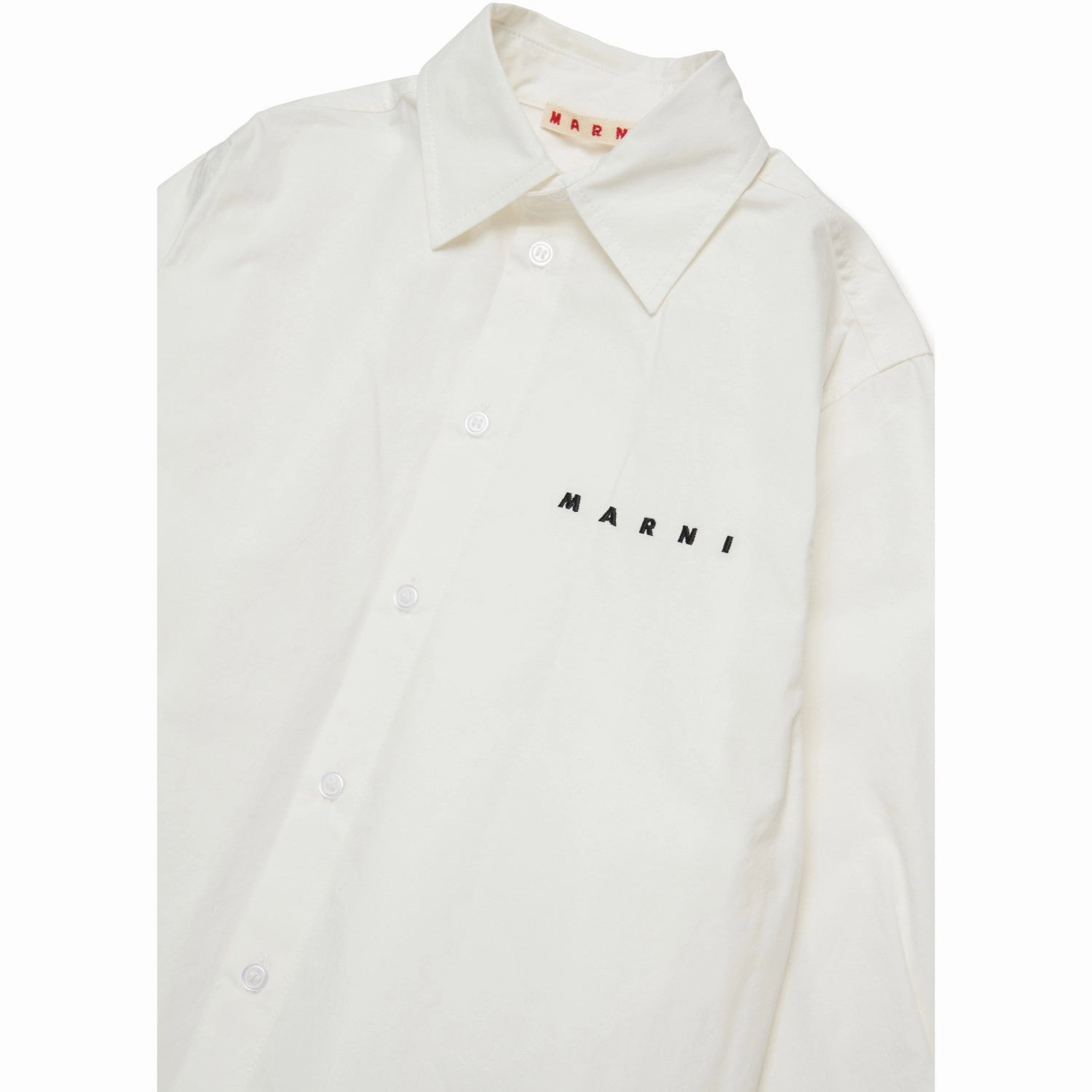 Marni Whipped Cream Shirt Tear Resistant Reinforcement Tailored Fit