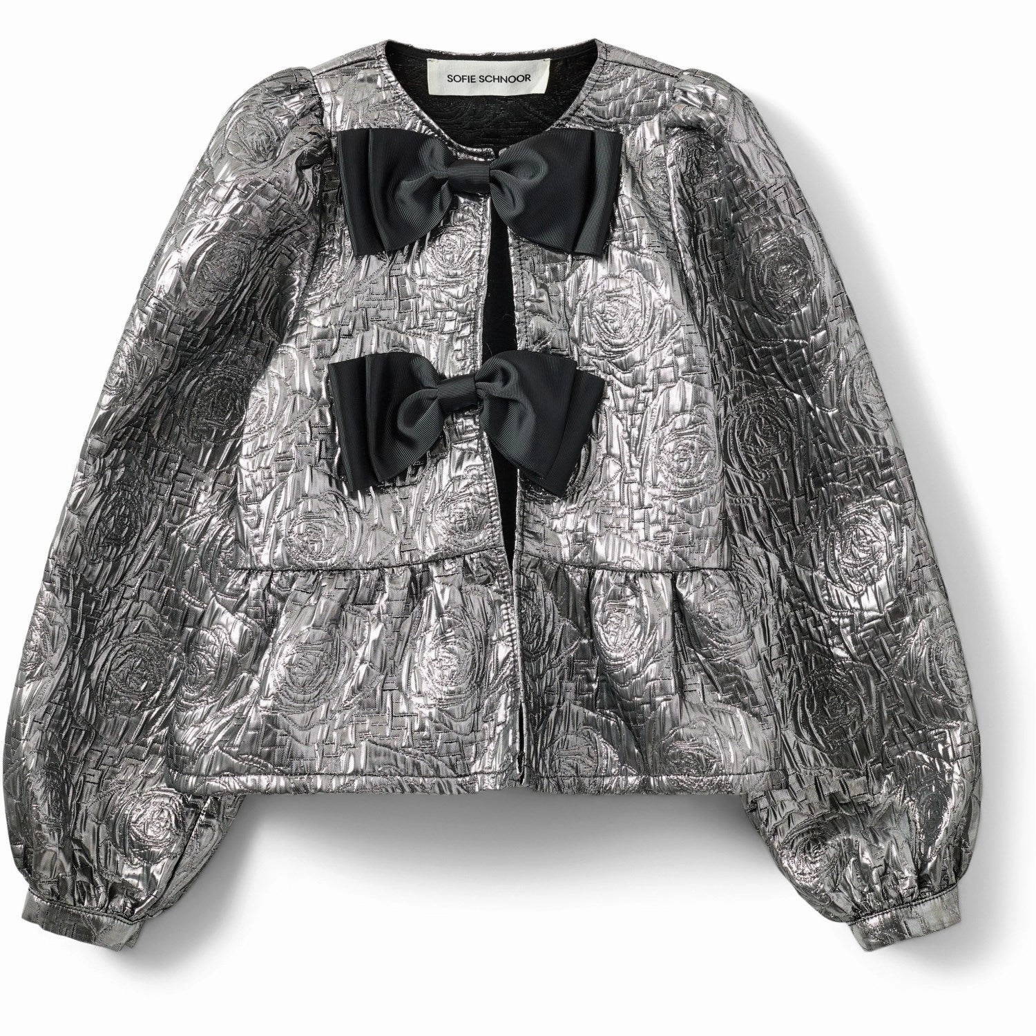 Sofie Schnoor Silver Shirt Bold Prints Anti Pilling Finish