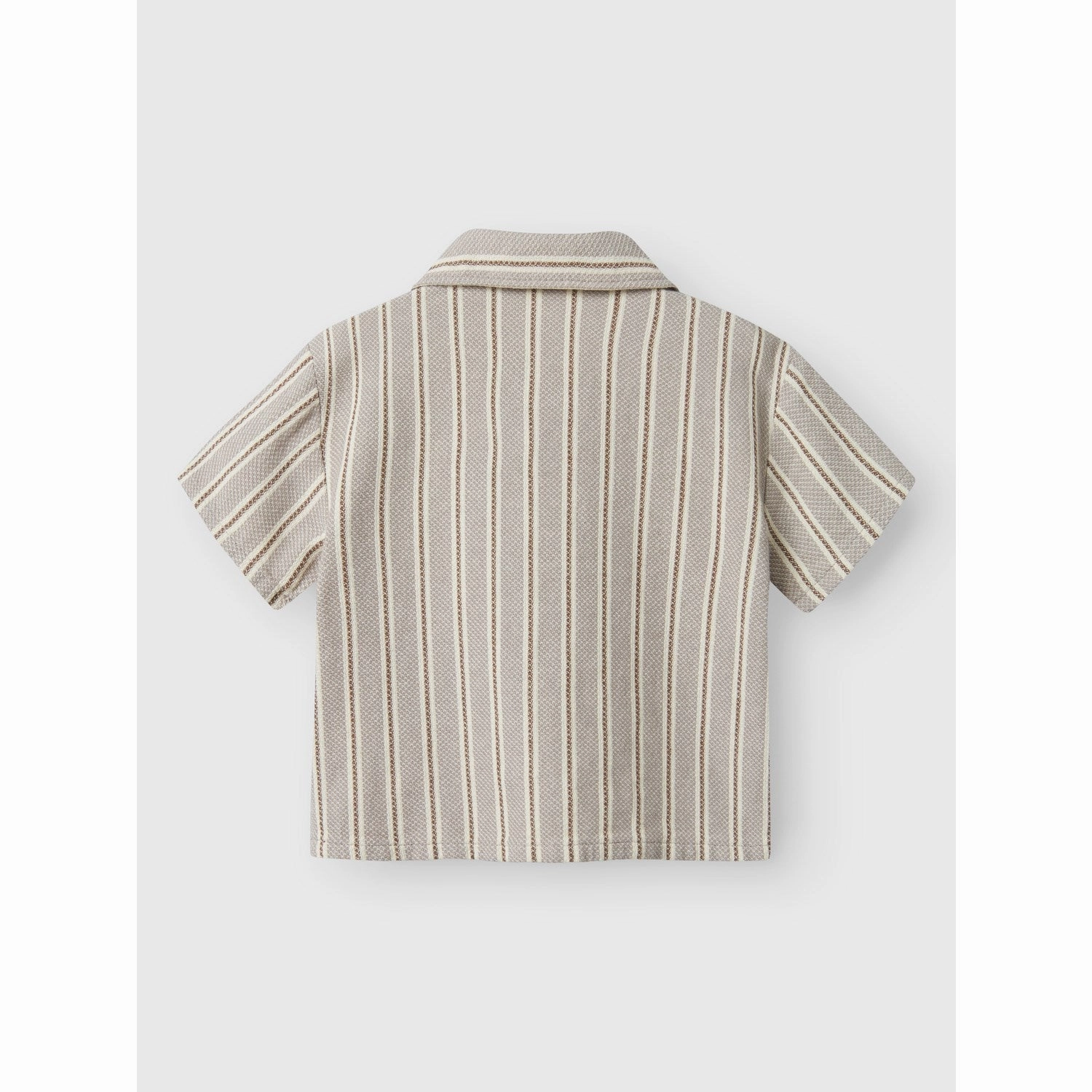 Non Static Finish Relaxed Comfort Lil'Atelier Mourning Dove Frede Loose Shirt