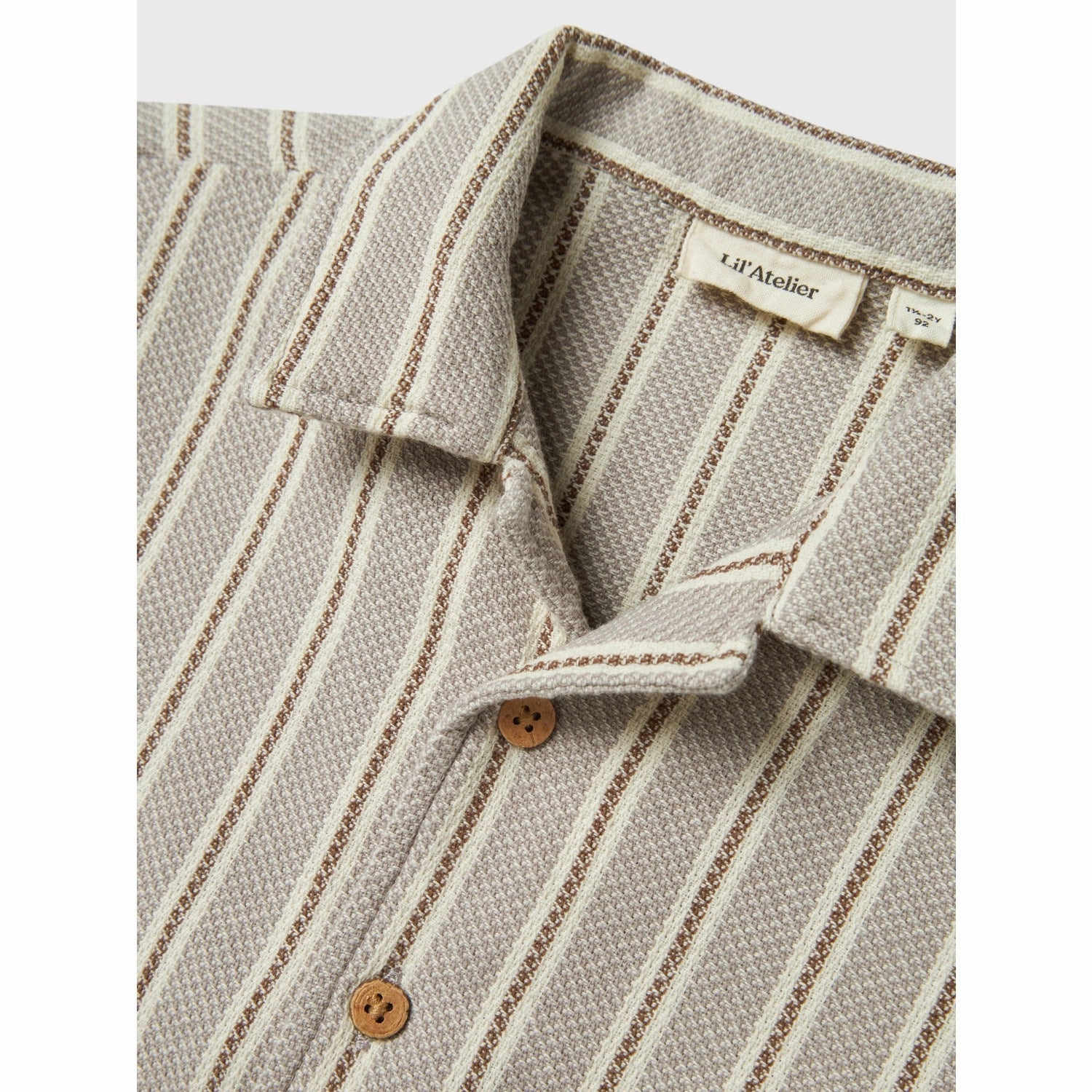 Party outfit Monochrome Style Lil'Atelier Mourning Dove Frede Loose Shirt