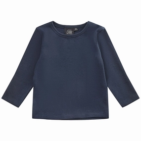 Sofie Schnoor Dark Blue Blouse No Chafe Edging