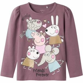 Name It Arctic Dusk Amanda Peppa Pig Blouse Youth fashion