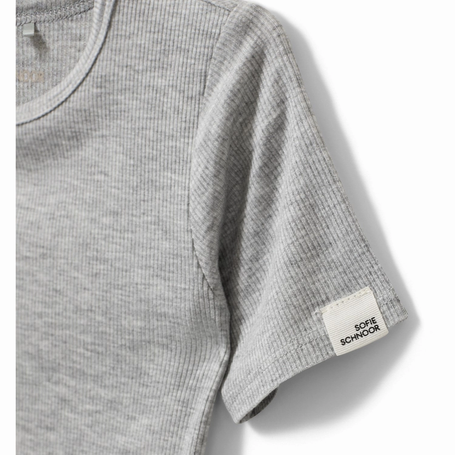 Sofie Schnoor Grey Mel T-Shirt Casual layering piece Comfort and Breathable