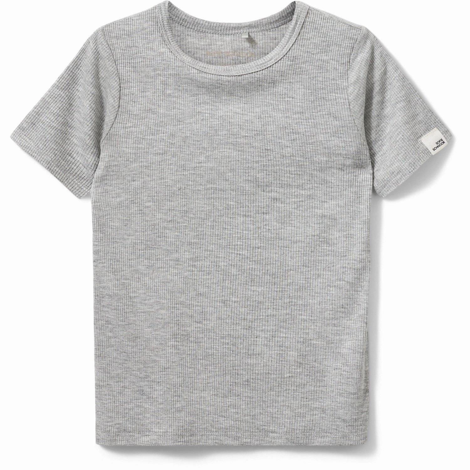 Sofie Schnoor Grey Mel T-Shirt Fashion Fit Cozy Feeling