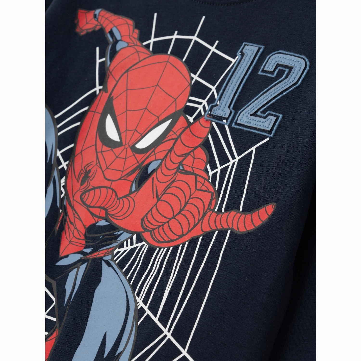 hypoallergenic material Tall Option Name It Dark Sapphire Jaris Spiderman Blouse