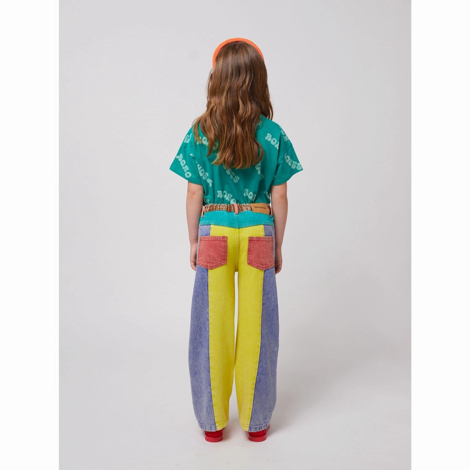 Layered Hem Detail Animal print wildness Bobo Choses Green Wavy Bobo Choses All Over T-Shirt