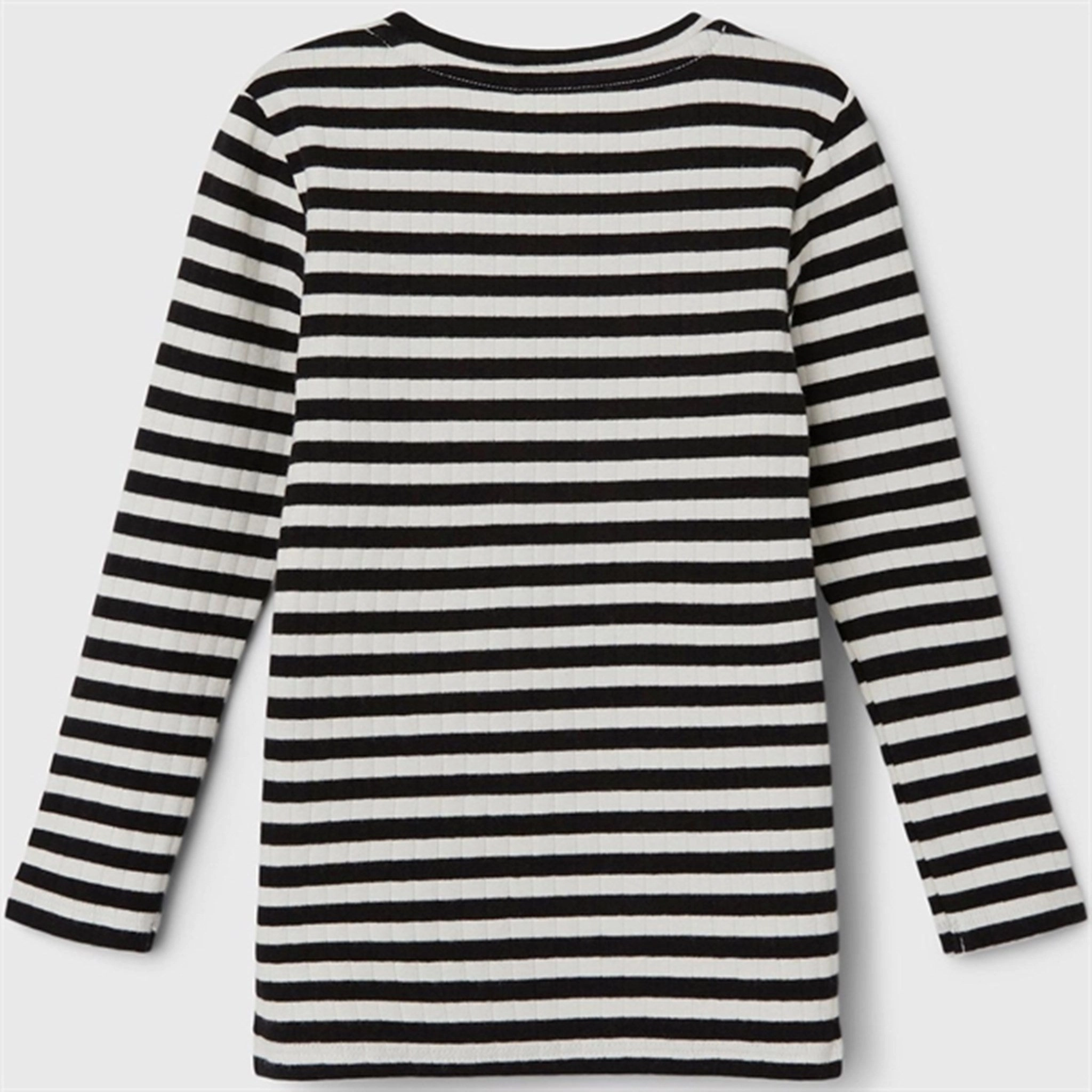 Name it Black Suraja Slim Blouse Stripe Noos stain resistant coating