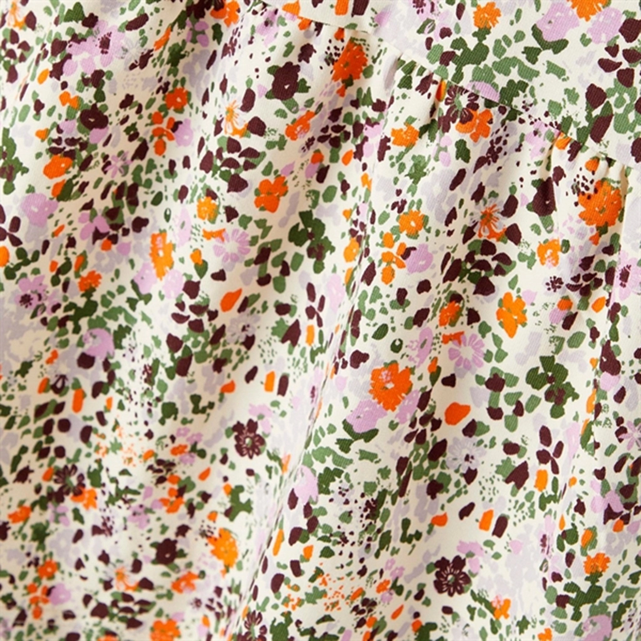 Name it Buttercream Lucca Sweat Dress slim cut Day Glow