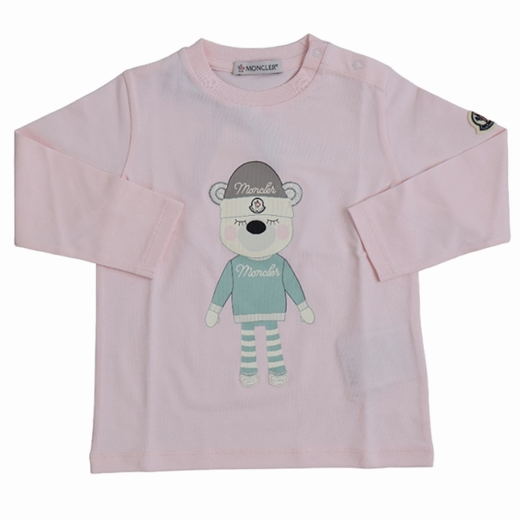 Moncler Blouse Light Pink Vibrant Colors