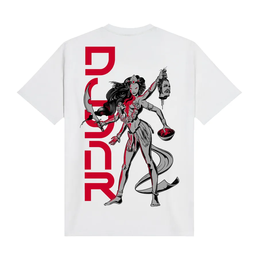 Dolly Noire maglietta manica corta da uomo Kali TS877-TT-02 bianco Anti Perspiration Lining