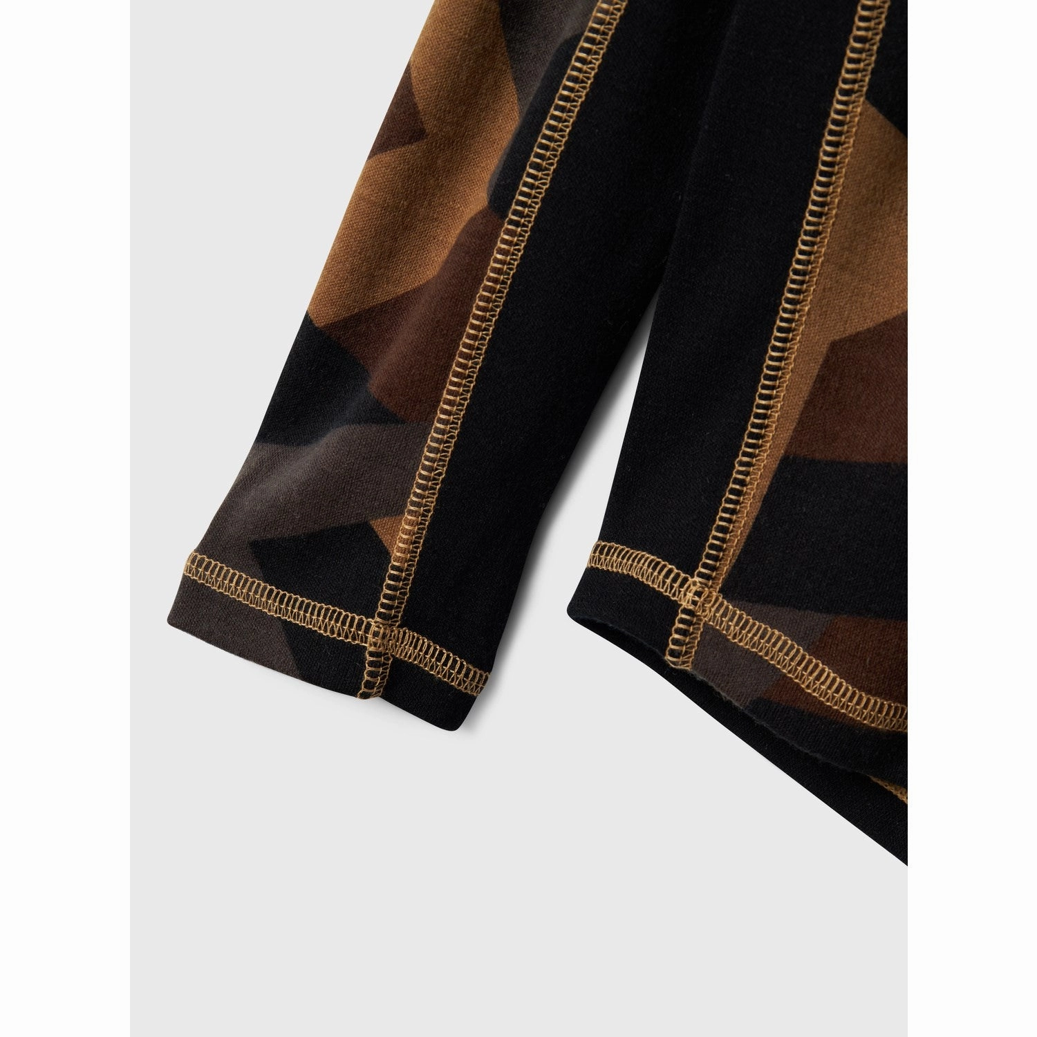 Name It Black AOP Willto Wool Blouse High Street Fashion Snug feel