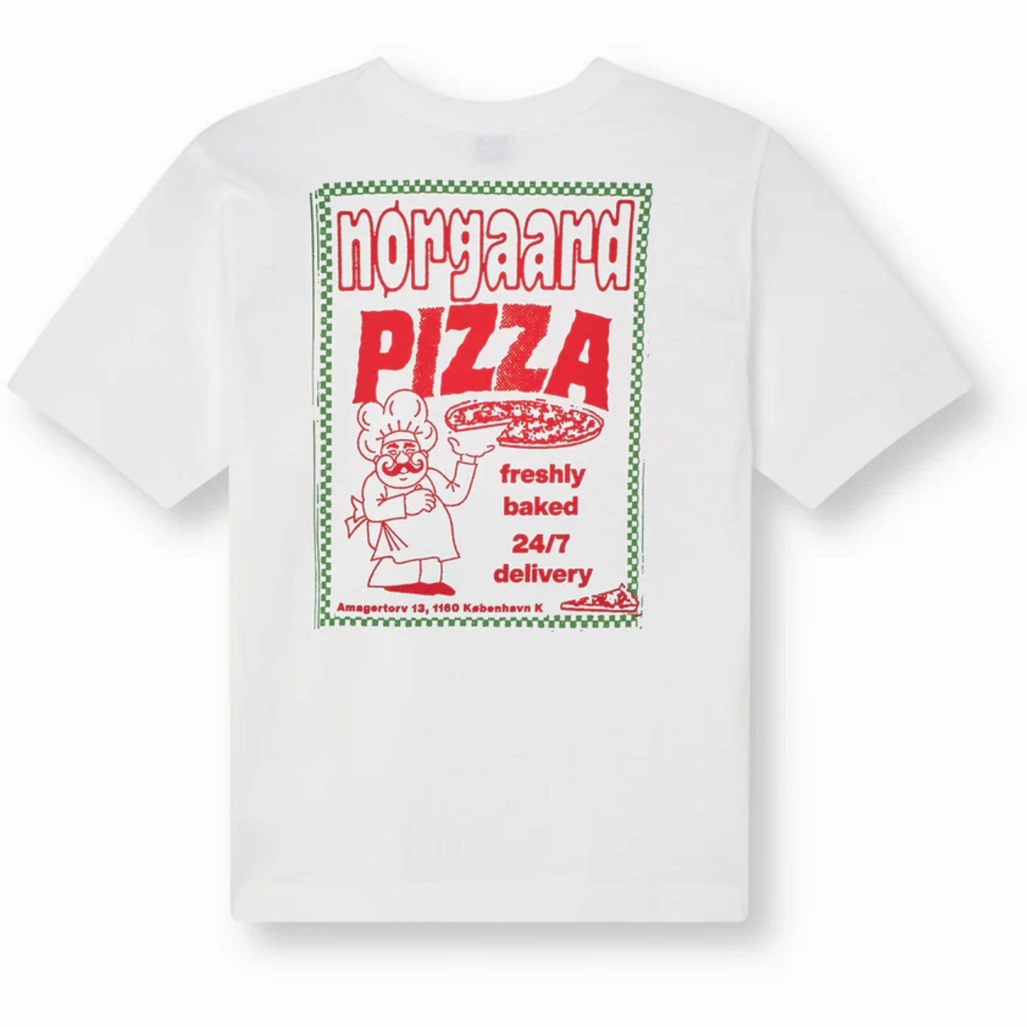 Mads N?rgaard White Dry Single Theo Tee comfortable option Yoga flexibility