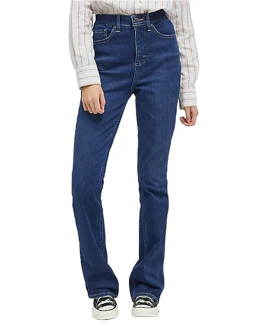 Lee pantalone jeans da donna ultra comfort a zampa 112333221 eclipse SecureClosureSystem All-Season Wear