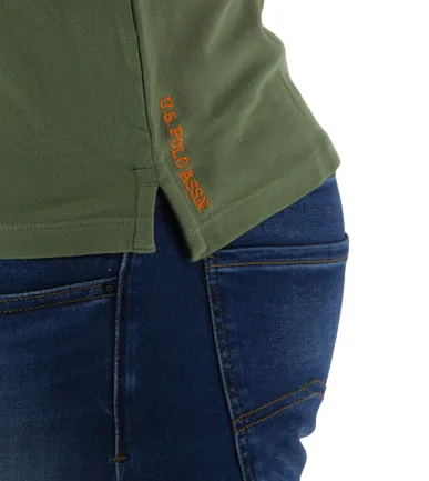 U.S. Polo Assn. Polo uomo manica corta King 41029 65079 241 verde Business Lunch