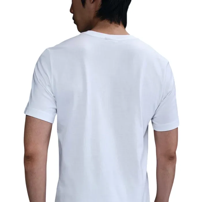 Nike maglietta manica corta da uomo Air Graphic HM0185-102 bianco Casual and Soft Soft Touch Texture