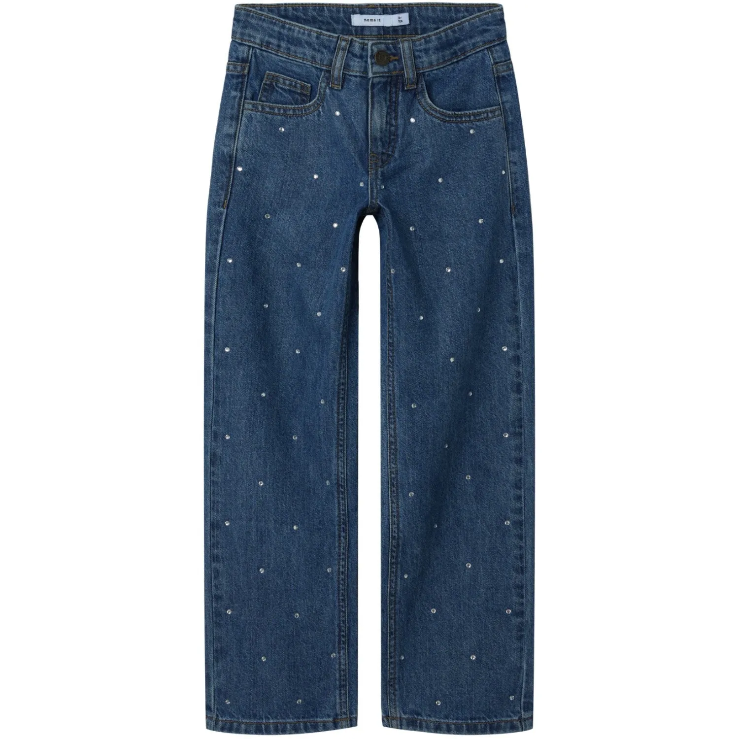 Anti Slip Belt Loops Daily Wear Festival Outfit Name It Denim Blue Rose Rhine Jeans Noos