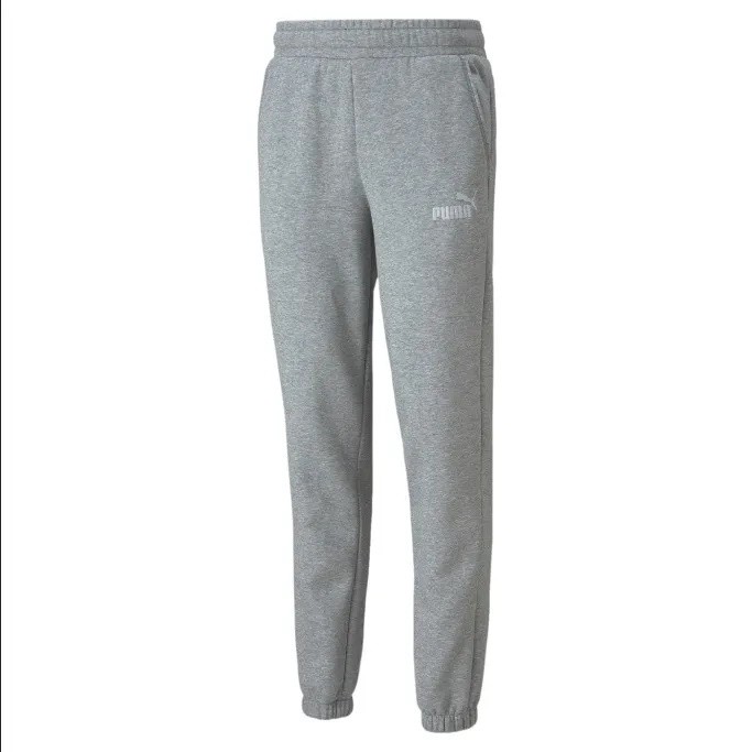 Puma ESS  Sweat Pants FL cl 589438 03 medium gray heather Durable Fit RecycledMaterial