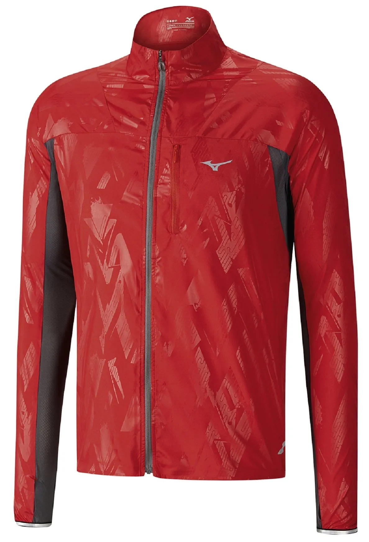 Storage Giacca a vento Mizuno Aero Jacket per uomo J2GE8000 60 Rosso