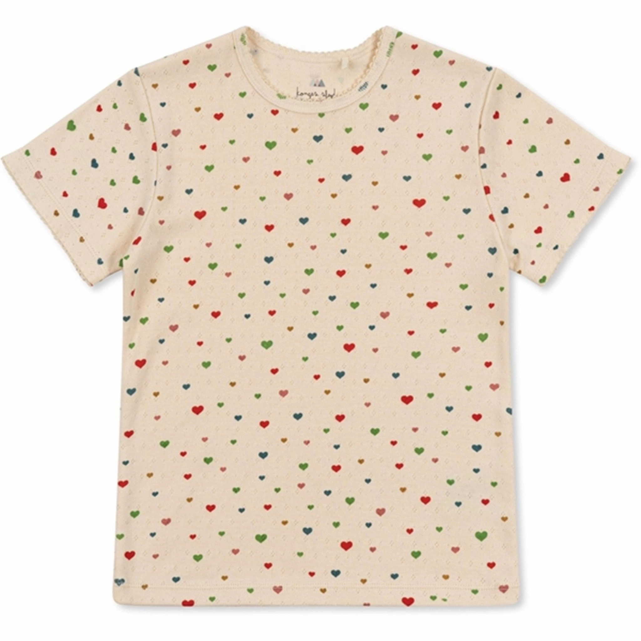 Comfy Design anniversary Konges Sl?jd Multi Hearts Minnie T-shirt