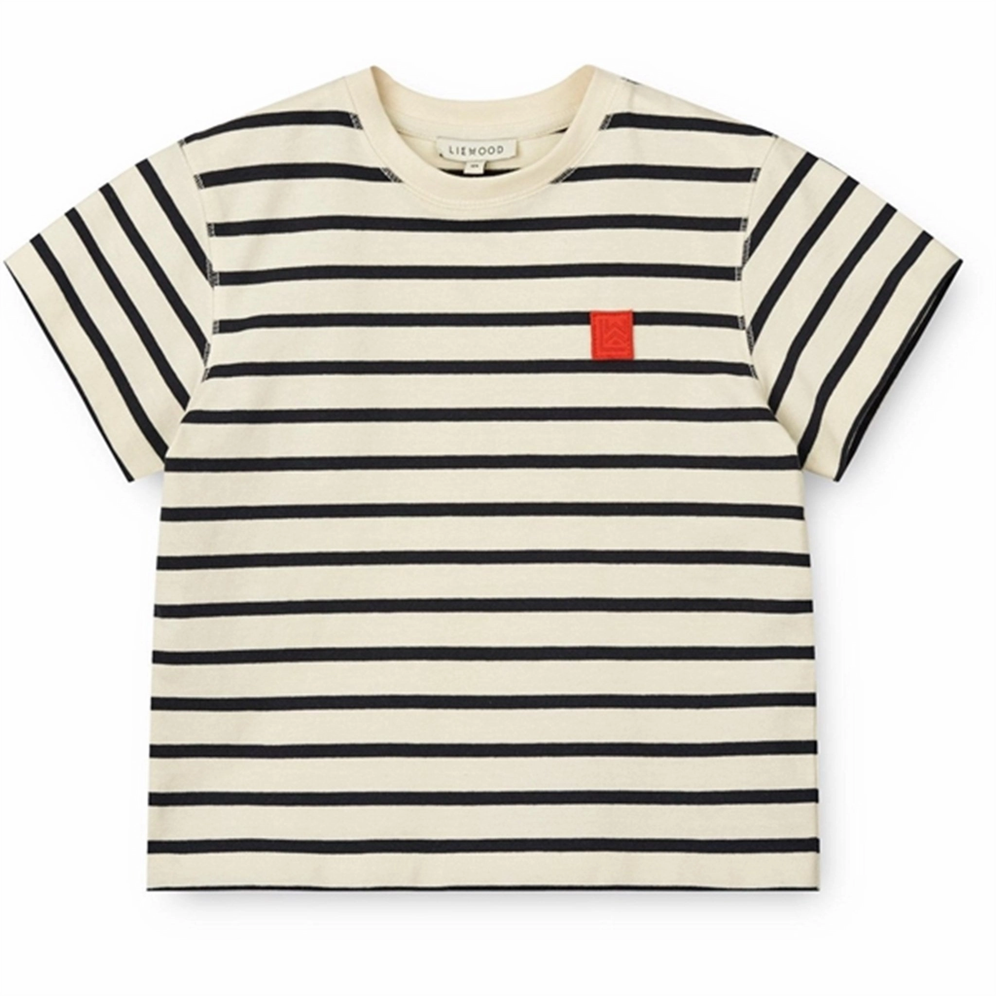 Liewood Y/D Stipes Classic Navy/Creme De La Creme Sixten Stripe T-shirt Layering Essential