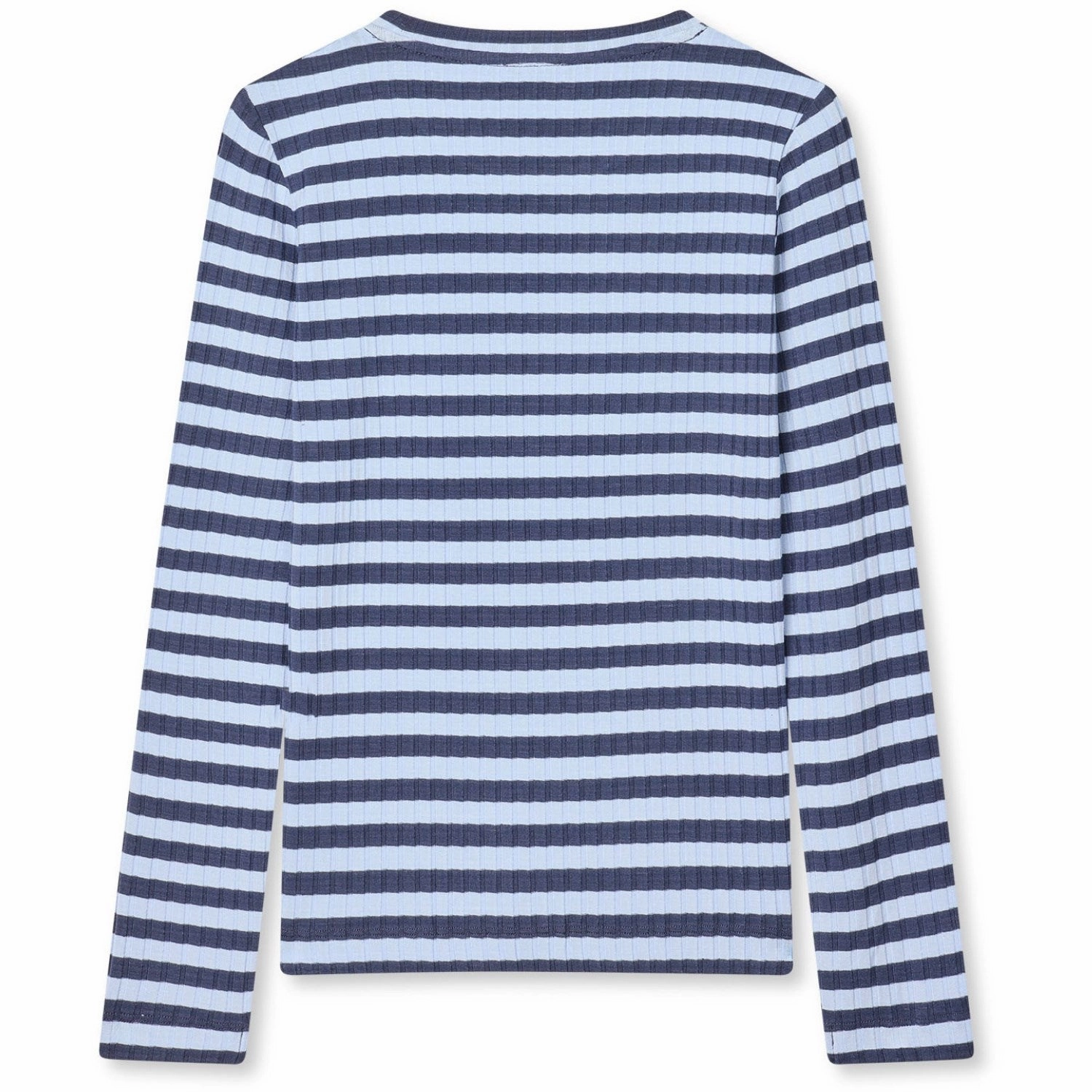 Mads N?rgaard Parisian Nigth/Cashmere Blue 5X5 Classic Stripe Talika Top Subtle Print Sophisticated Elegance
