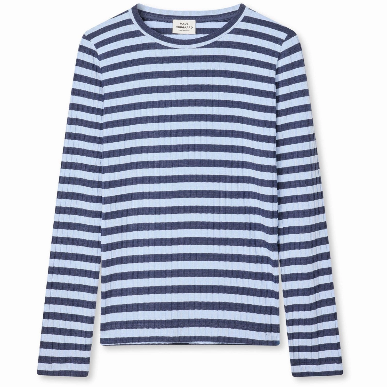 Thermoregulating Layer Tagless Labeling Mads N?rgaard Parisian Nigth/Cashmere Blue 5X5 Classic Stripe Talika Top