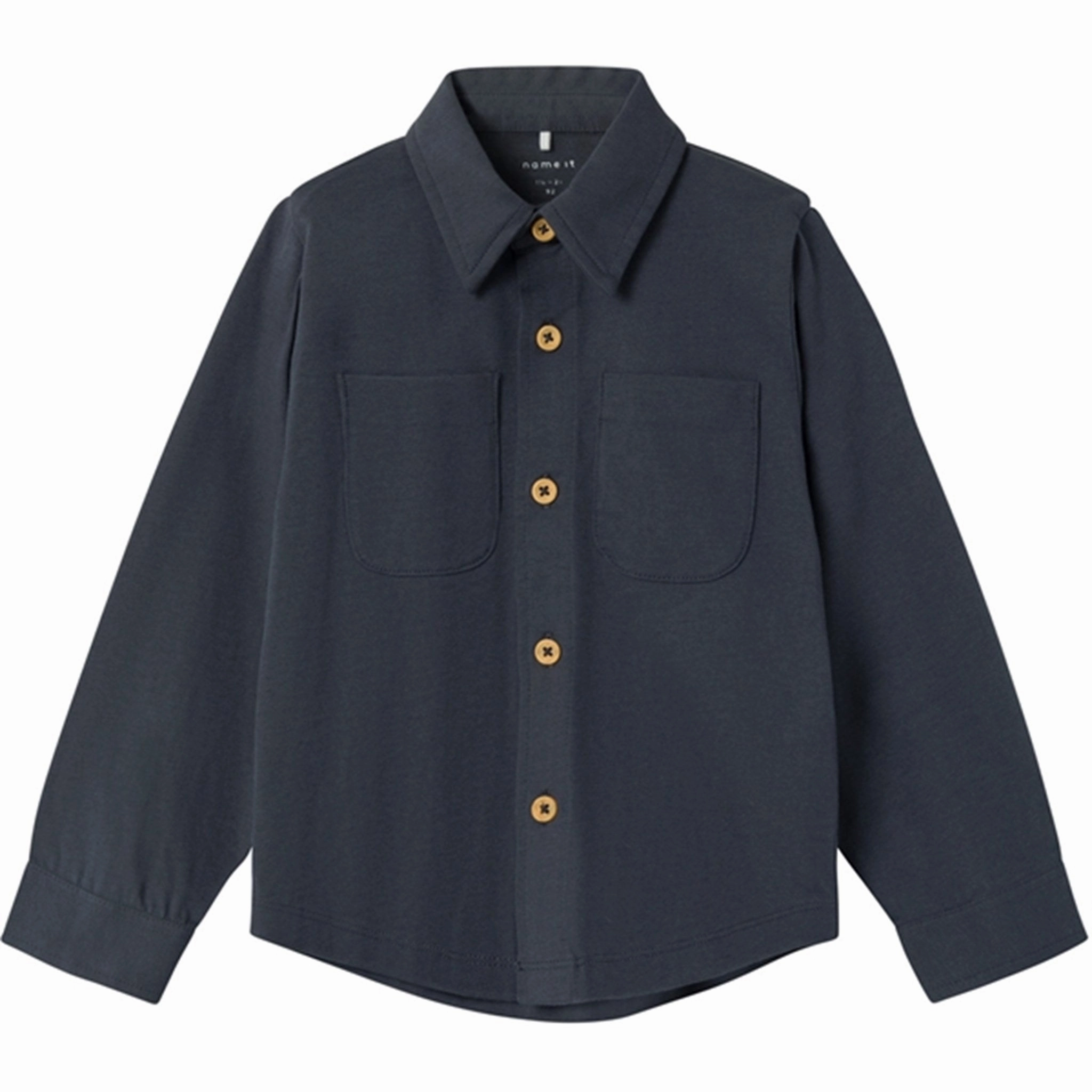 Name it India Ink Ronald Jersey Shirt Embroidered Logo