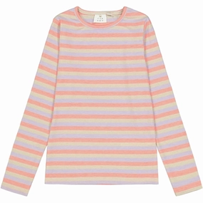 Sustainable fashion slim fit The New Lavender Herb Fridan Rib Blouse