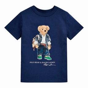 Soft Finish Polo Ralph Lauren T-Shirt Freshwater Sa Bear