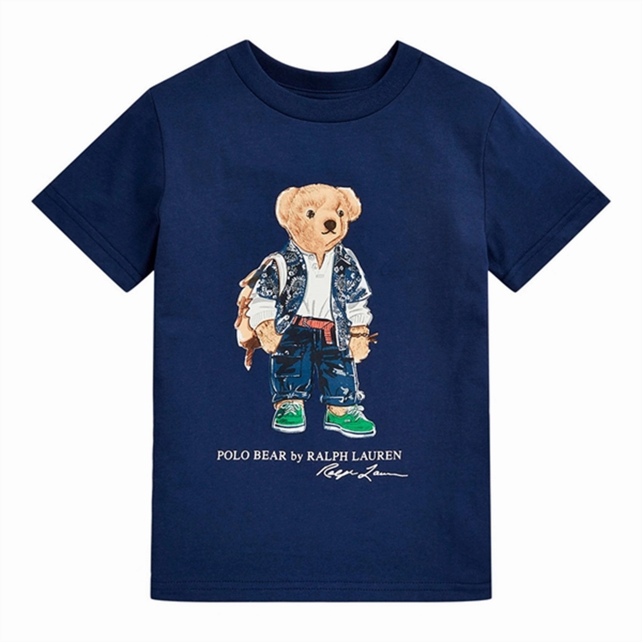 Casual Layering Polo Ralph Lauren T-Shirt Freshwater Sa Bear
