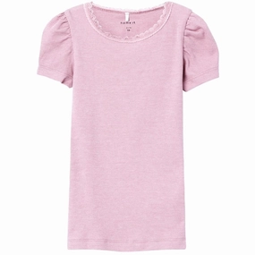 Ultimate Comfort Fit For Movement Name it Parfait Pink Kab T-Shirt Noos