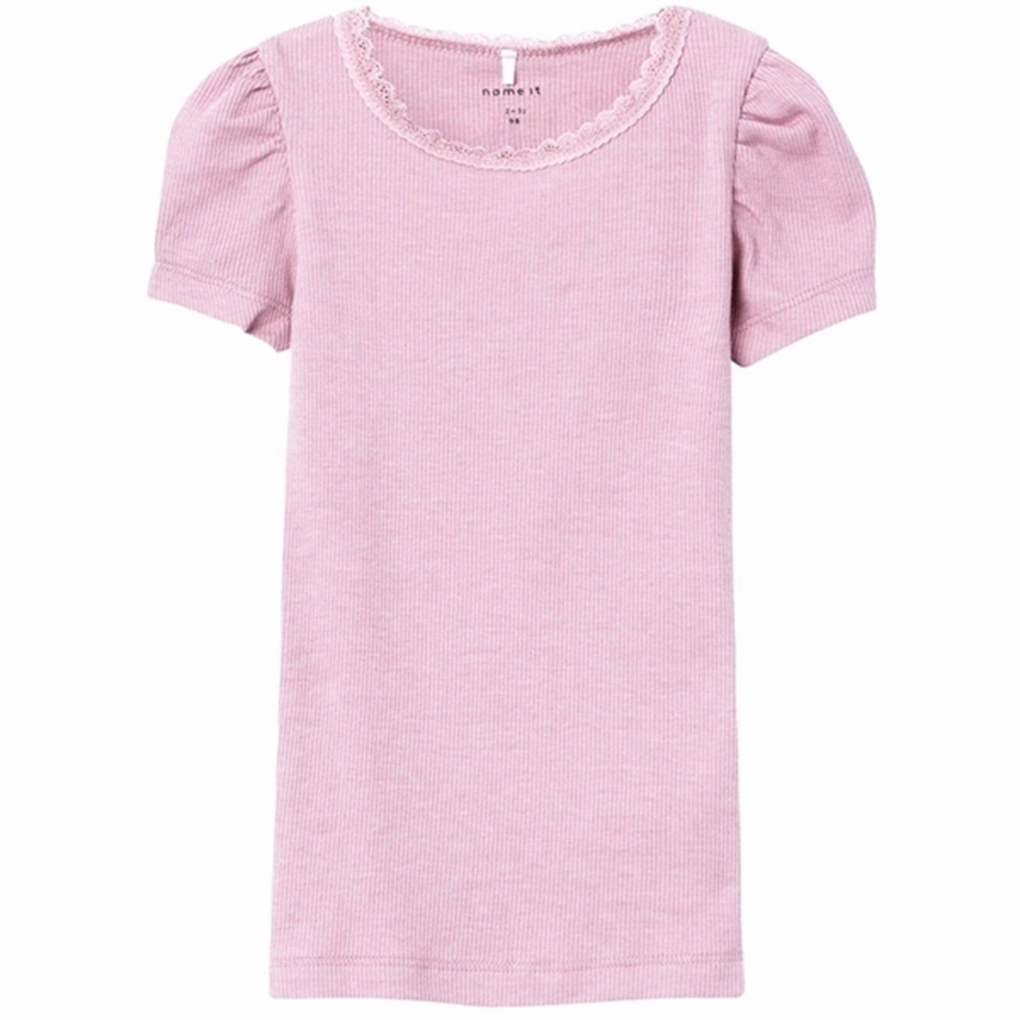 Ultimate Comfort Fit For Movement Name it Parfait Pink Kab T-Shirt Noos