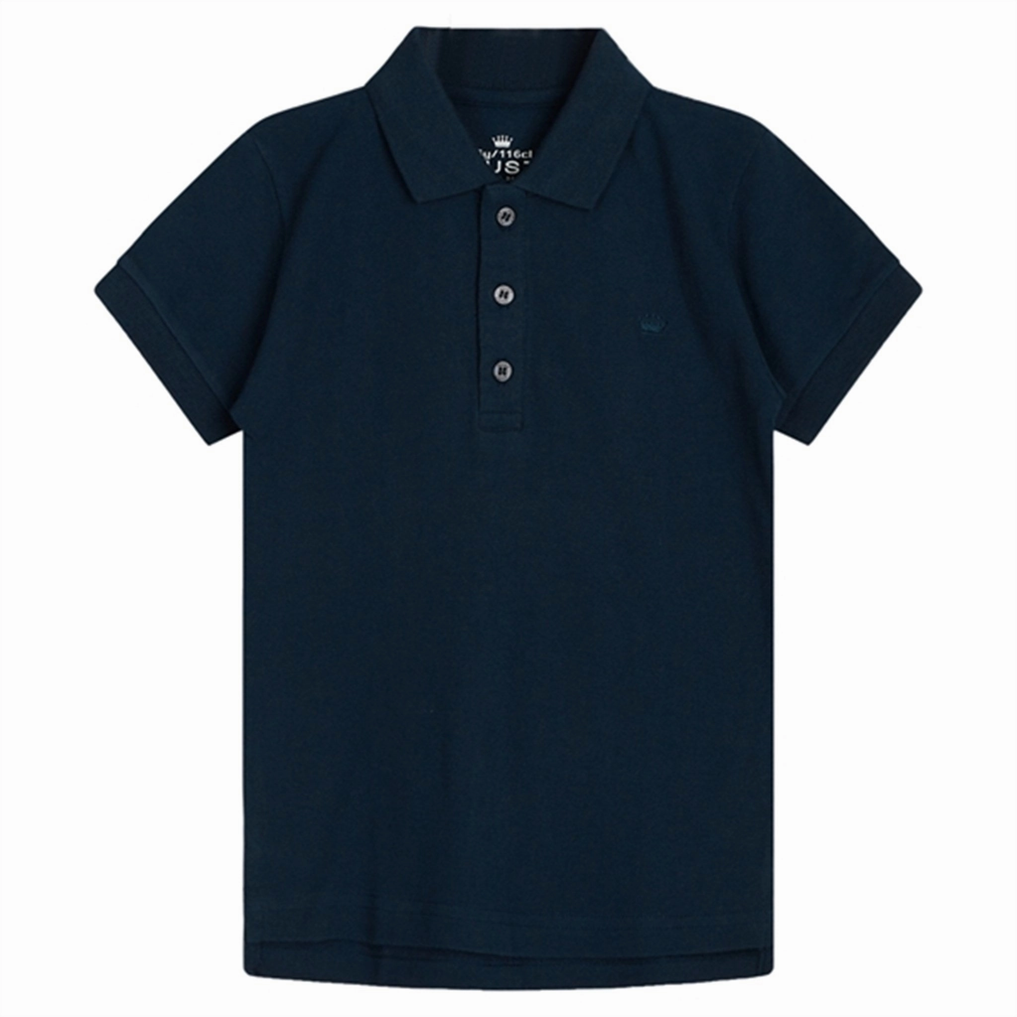 Hust & Claire Mini Night Blue Asker Polo NOOS Layered Hem Reinforcement Athletic Comfort