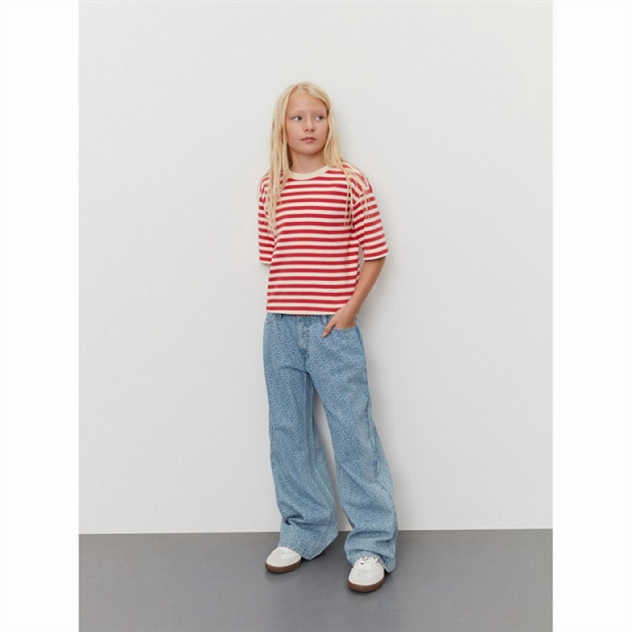 Office Friendly Youth Style Road Trip Outdoor Enthusiast Sofie Schnoor Denim Blue Pants