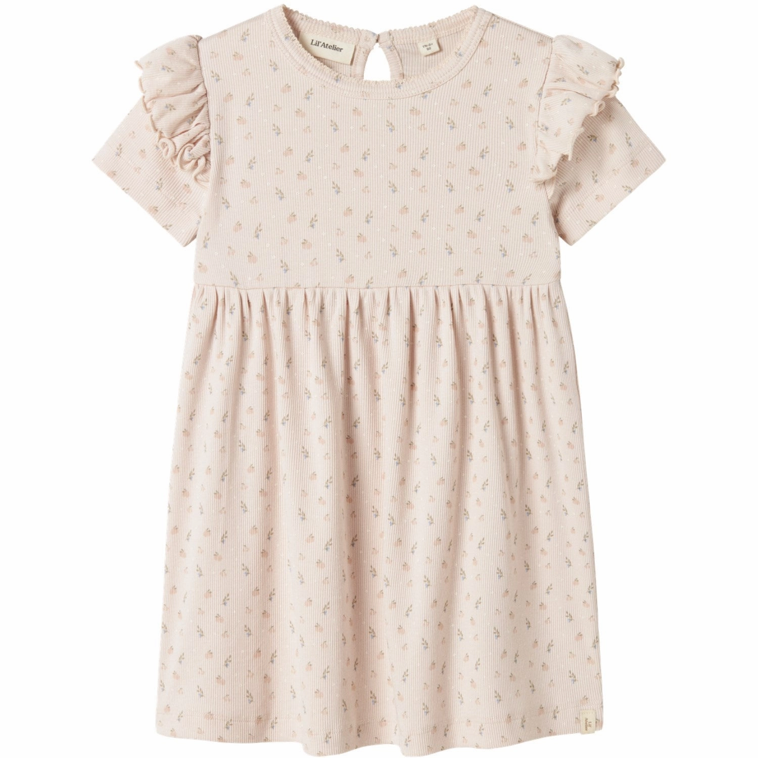 Lil'Atelier Peach Blush Nmfgago Kiv Ss Dress Lil Shade Soft